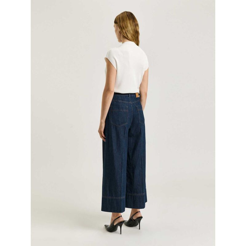 Veronika Maine Drop Shoulder Funnel Neck Knit image number 1